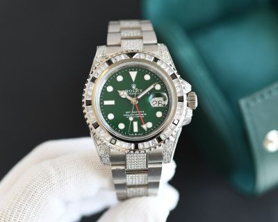ROLEX GMT-Master II Replica Swiss 904L Steel 40MM Etc2836 Movement Green Watch
